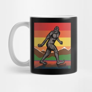 Bigfoot Sunset Mug